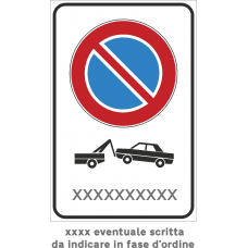 Cartello divieto di sosta